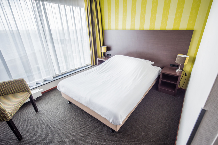 Hotel Lands End Den Helder - Eenpersoonskamer met zeezicht en airconditioning